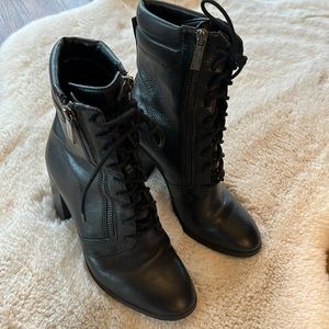 Michael kors block boots.